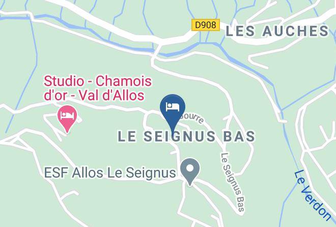 Alpes De Haute Provence - Hotel L'ours Blanc Maps