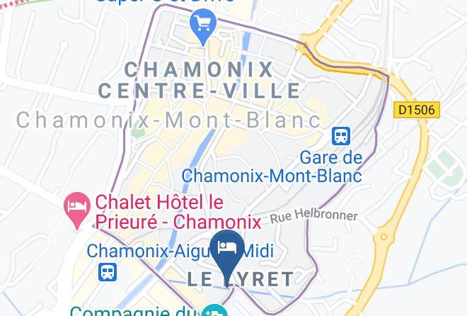 Haute Savoie - Hotel L'oustalet Maps