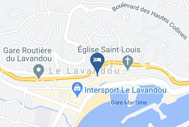 Var - Hotel L'oustaou Maps