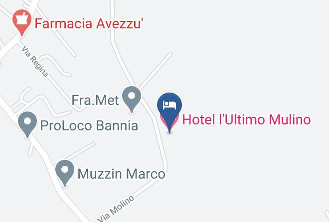Pordenone - Hotel L'ultimo Mulino Maps