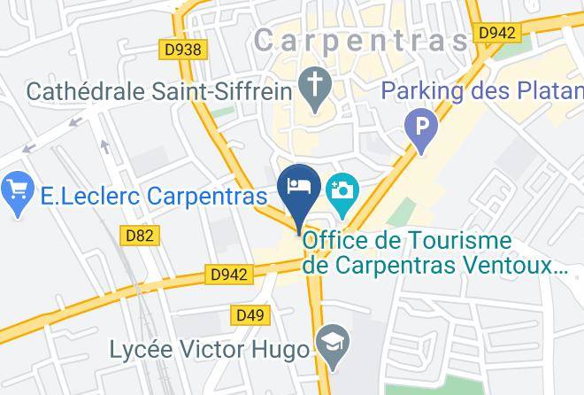 Vaucluse - Hotel L'univers Maps