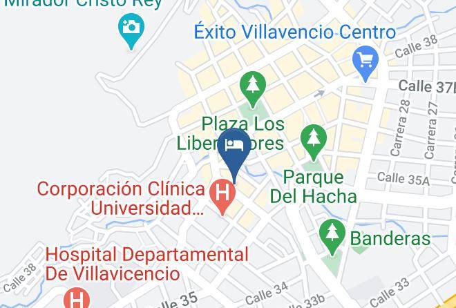 Villavicencio - Hotel La 34 Maps