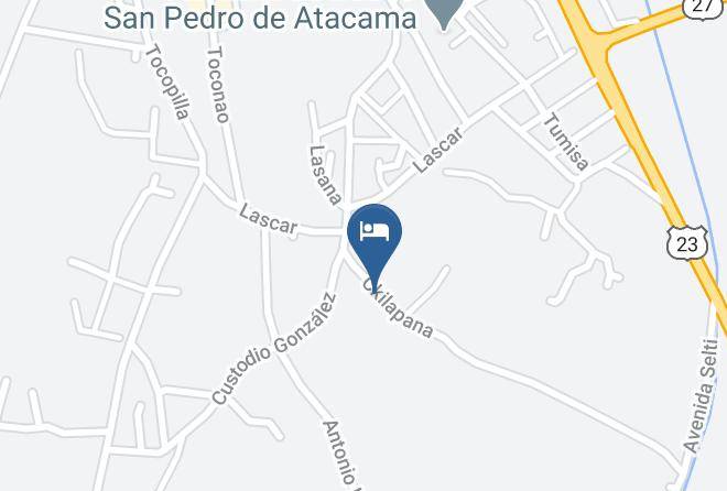 El Loa - Hotel La Aldea Maps