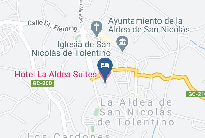 Las Palmas - Hotel La Aldea Suites Maps