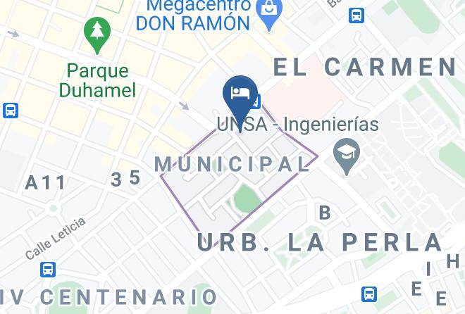Arequipa - Hotel La Almohada Del Rey Maps