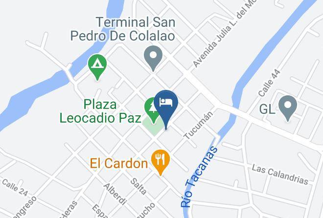 Trancas - Hotel La Antigua Maps