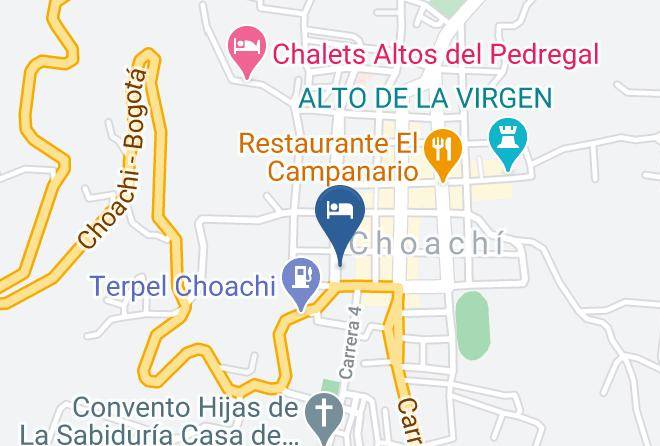 Choachi - Hotel La Avenida Maps