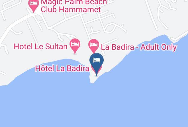Tunisia - Hotel La Badira Maps