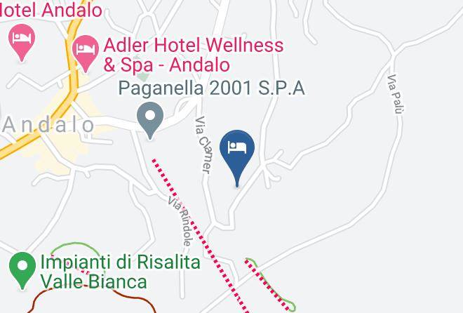 Trento - Hotel La Baita Maps
