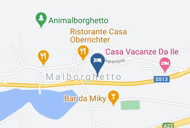 Udine - Hotel La Baita Maps