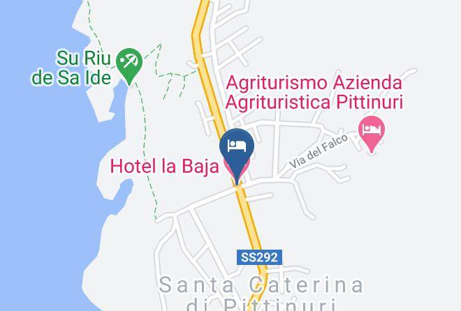 Oristano - Hotel La Baja Maps