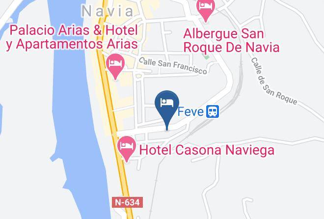 Asturias - Hotel La Barca Maps