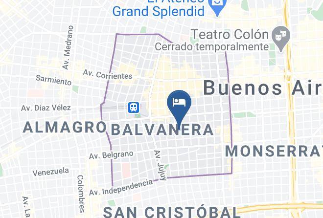 Balvanera - Hotel La Barca Maps