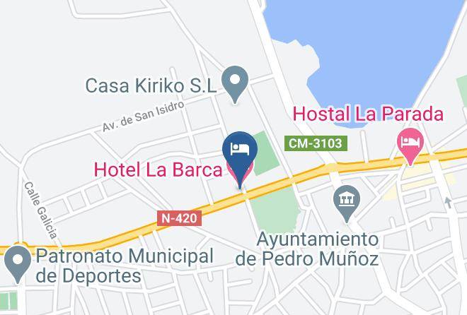 Ciudad Real - Hotel La Barca Maps