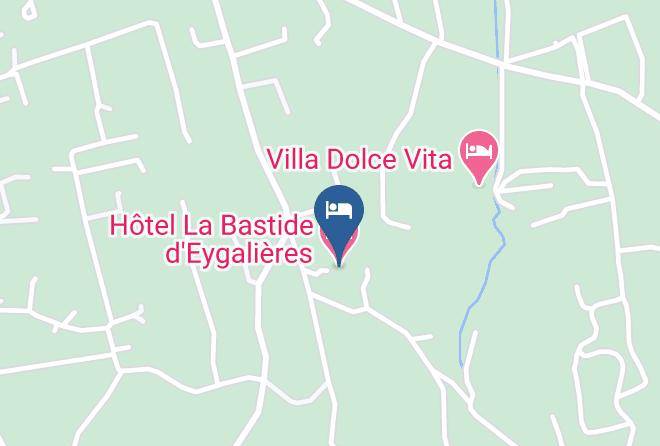 Bouches Du Rhone - Hotel La Bastide D'eygalieres Maps