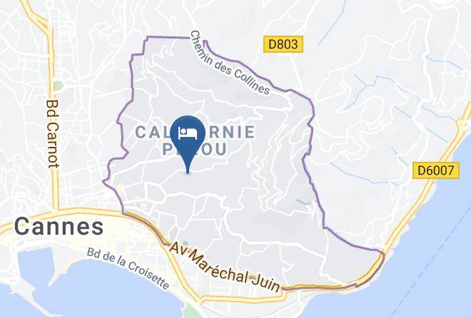Maritime Alps - Hotel La Bastide De L'oliveraie & Spa Maps