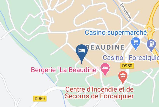 Alpes De Haute Provence - Hotel La Bastide Saint Georges Maps