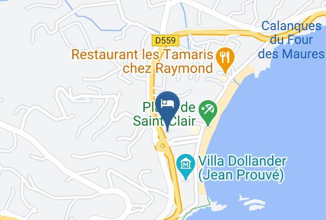 Var - Hotel La Bastide Maps