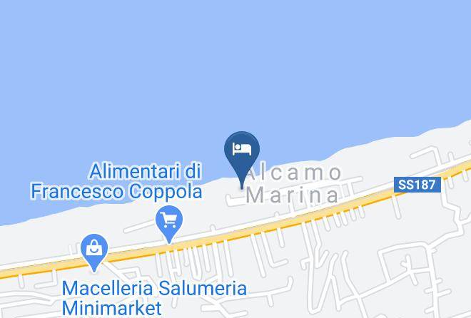 Trapani - Hotel La Battigia Maps