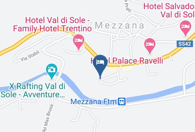 Trento - Hotel La Betulla Maps