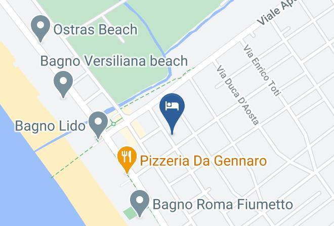 Lucca - Hotel La Bitta Maps