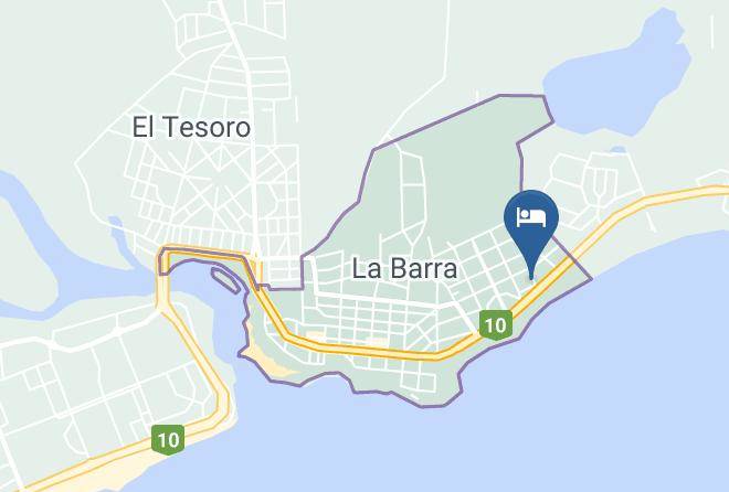 San Carlos - Hotel La Bluette Maps