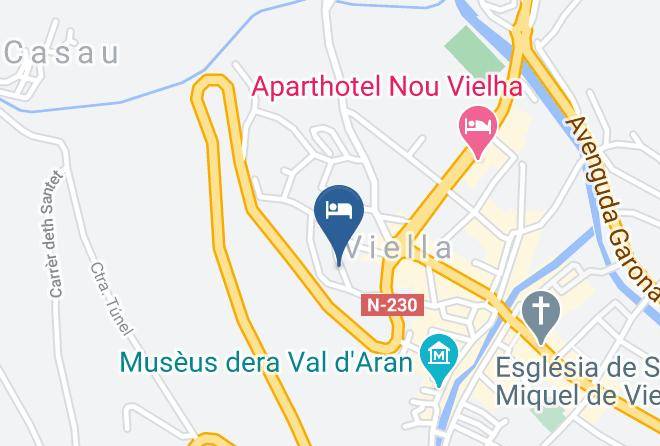 Lleida - Hotel La Bonaigua Vielha Maps