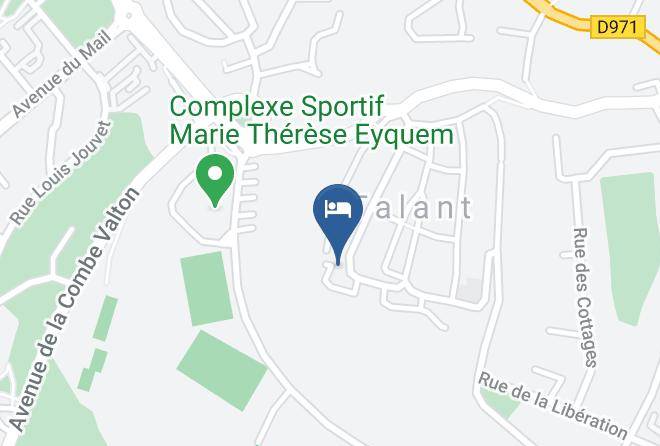Cote D Or - Hotel La Bonbonniere Dijon Talant Maps