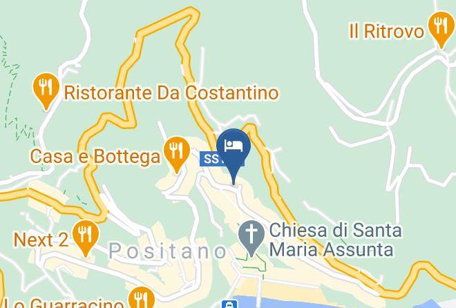 Salerno - Hotel La Bougainville Positano Maps