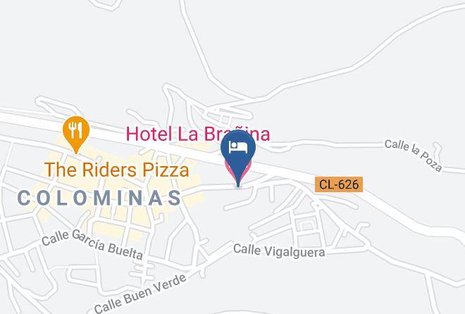 Hotel La Branina Map