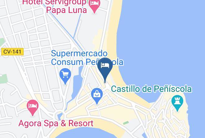 Castellon - Hotel La Cabana Maps