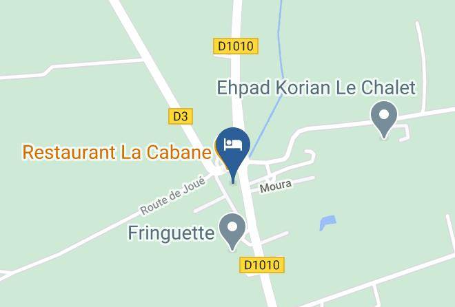 Gironde - Hotel La Cabane Maps