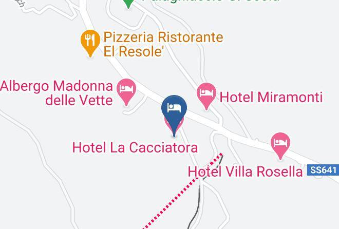 Trento - Hotel La Cacciatora Maps