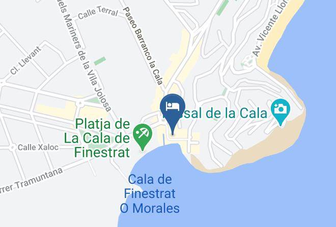 Alicante - Hotel La Cala Maps