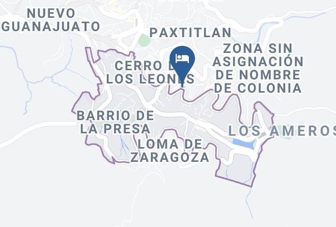 Guanajuato Paseo De La Presa - Hotel La Canada Maps