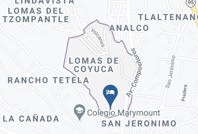 Cuernavaca - Hotel La Canadita Maps