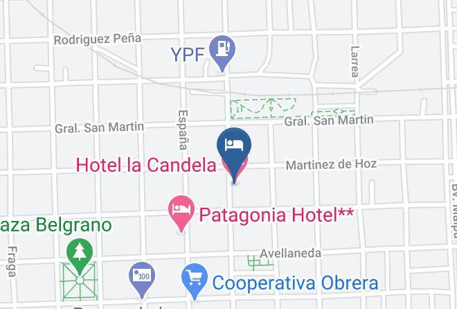 Utracan - Hotel La Candela Maps