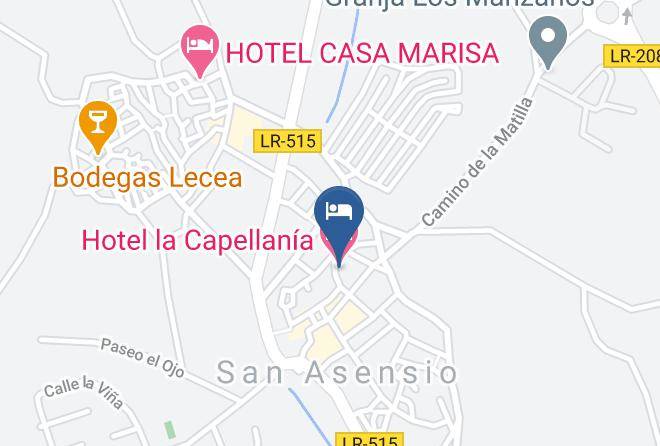 La Rioja - Hotel La Capellania Maps
