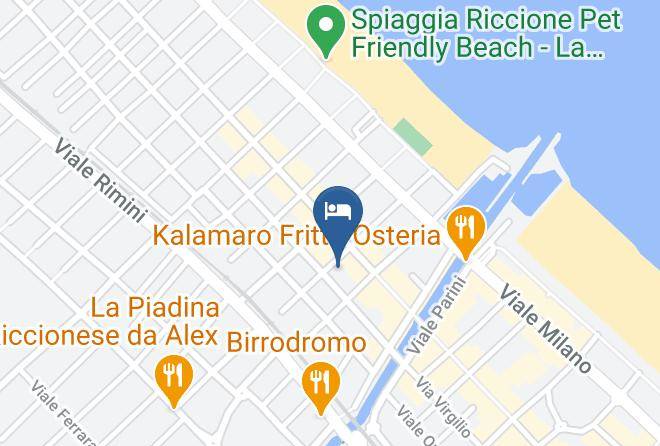 Rimini - Hotel La Cappuccina Maps