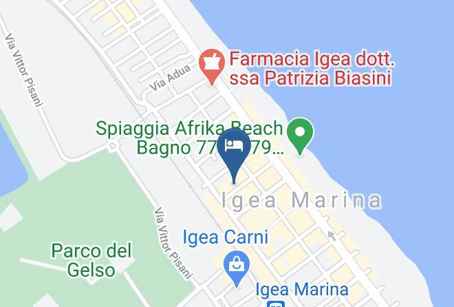 Rimini - Hotel La Caravella Maps