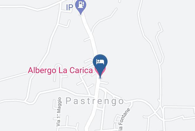 Verona - Albergo La Carica Maps