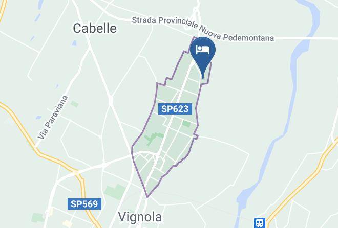 Modena - Hotel La Cartiera Maps