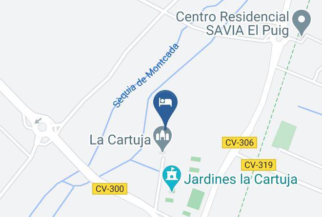 Valencia - Hotel La Cartuja Del Prior Valencia Maps