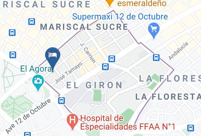 Distrito Metropolitano De Quito - La Cartuja Hotel Maps