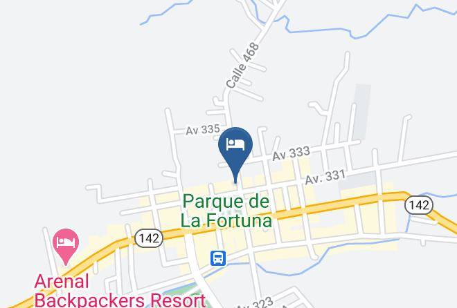 San Carlos - Hotel La Cascada Maps