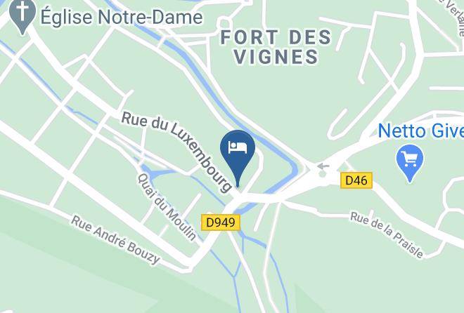 Ardennes - Hotel La Cascade Maps