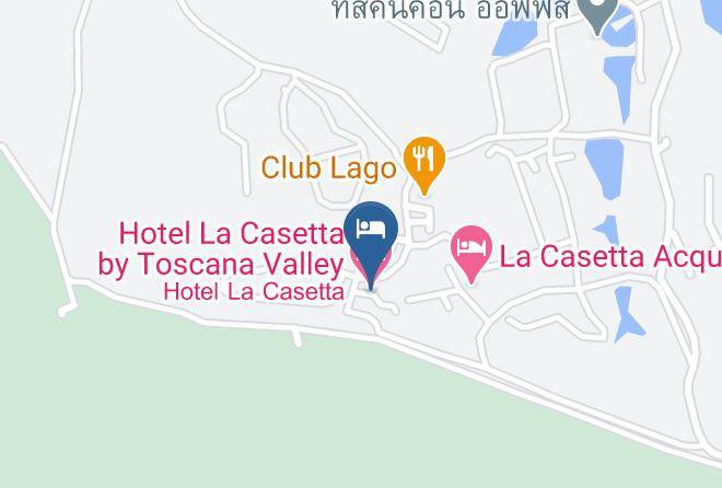 Amphoe Pak Chong - Hotel La Casetta By Toscana Valley Maps