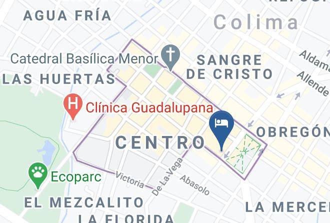 Colima Ima Centro - La Casona De Don Jorge Maps