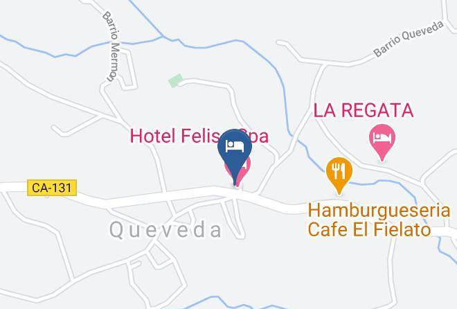 Santillana - Hotel La Casona De Luis Maps