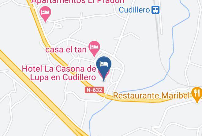 Asturias - Hotel La Casona De Lupa En Cudillero Maps